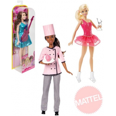 MATTEL BRB BARBIE První povolání set panenka s doplňkem různé druhy