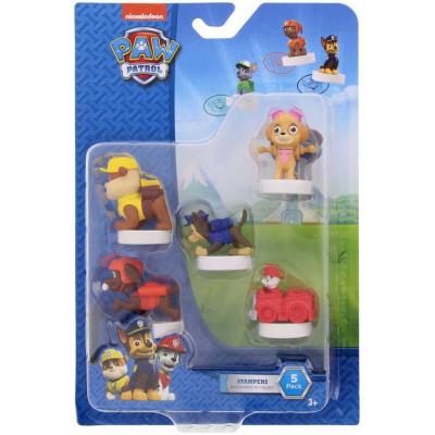 ADC Paw Patrol (Tlapková Patrola) set 5 figurek s razítkem blister