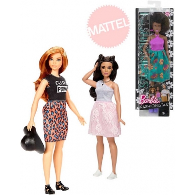 MATTEL BRB BARBIE Panenka modelka 29cm fashion obleček 5 druhů