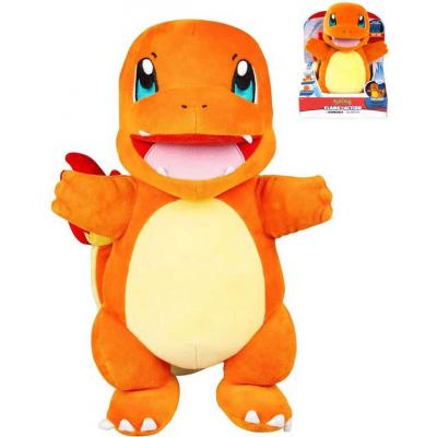 PLYŠ Charmander interaktivní Pokémon na baterie Světlo Zvuk *PLYŠOVÉ HRAČKY*