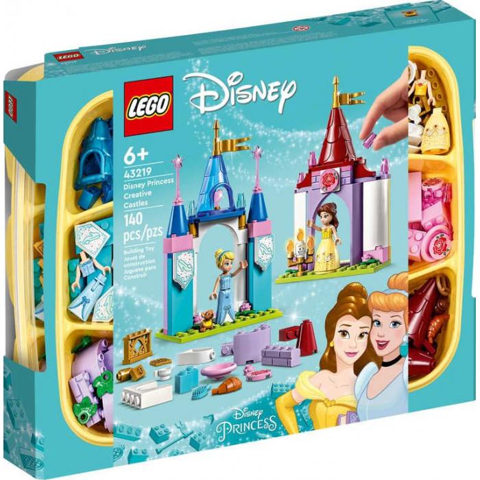 LEGO DISNEY PRINCESS Kreativní zámky 43219 STAVEBNICE