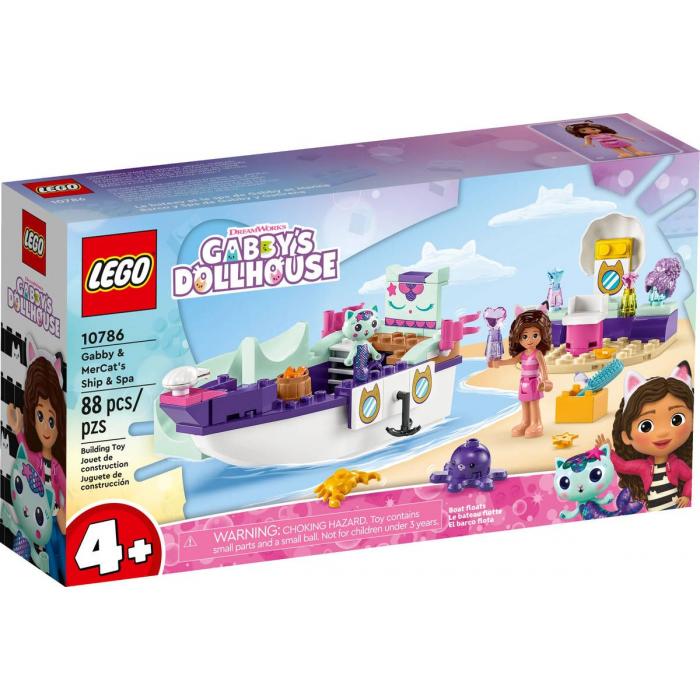 LEGO GABBYS DOLLHOUSE Gábi a Rybočka na luxusní lodi 10786 STAVEBNICE