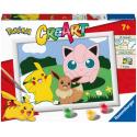 RAVENSBURGER CreArt Pokémoni Namaluj si obraz kreativní set v krabici