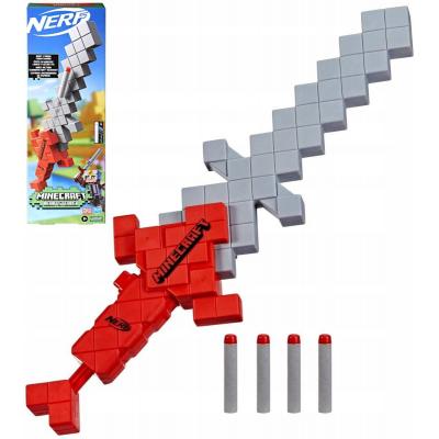 HASBRO NERF Minecraft Heartstealer set blaster meč + 4 šipky Elite