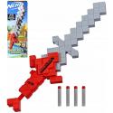 HASBRO NERF Minecraft Heartstealer set blaster meč + 4 šipky Elite