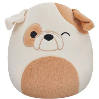 PLYŠ Squishmallows Bulldog Brock pes mazlíček *PLYŠOVÉ HRAČKY*