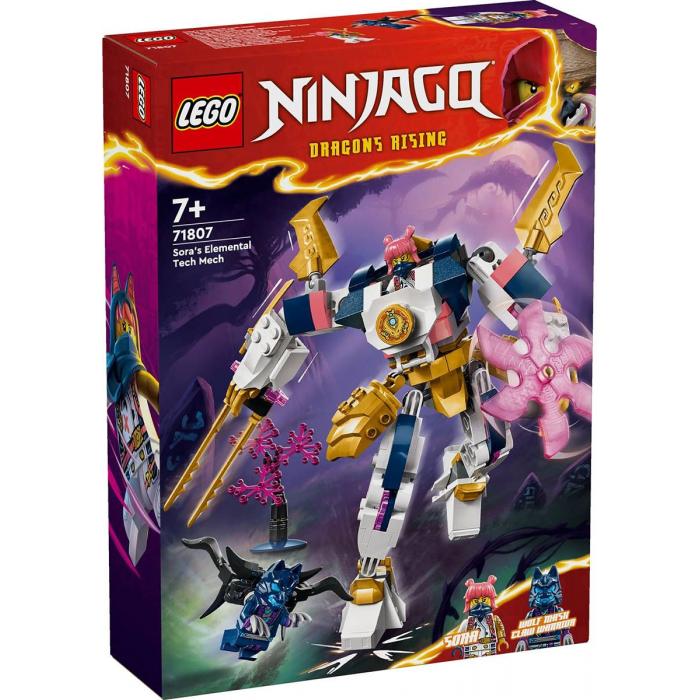 LEGO NINJAGO Sorin živelný technický robot 71807 STAVEBNICE