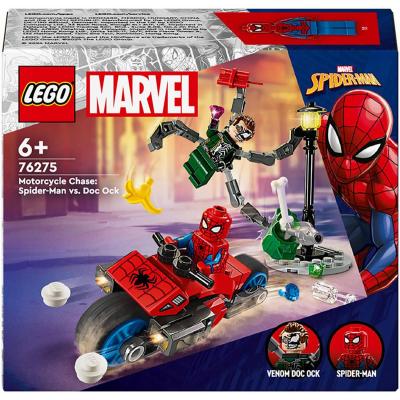 LEGO MARVEL Honička na motorce: Spiderman vs. Doc Ock 76275 STAVEBNICE