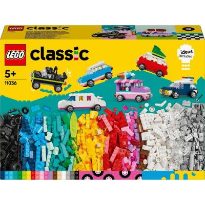 LEGO CLASSIC Tvořivá vozidla 11036 STAVEBNICE