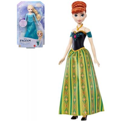 MATTEL Panenka Frozen (Ledové Království) na baterie Zvuk 2 druhy