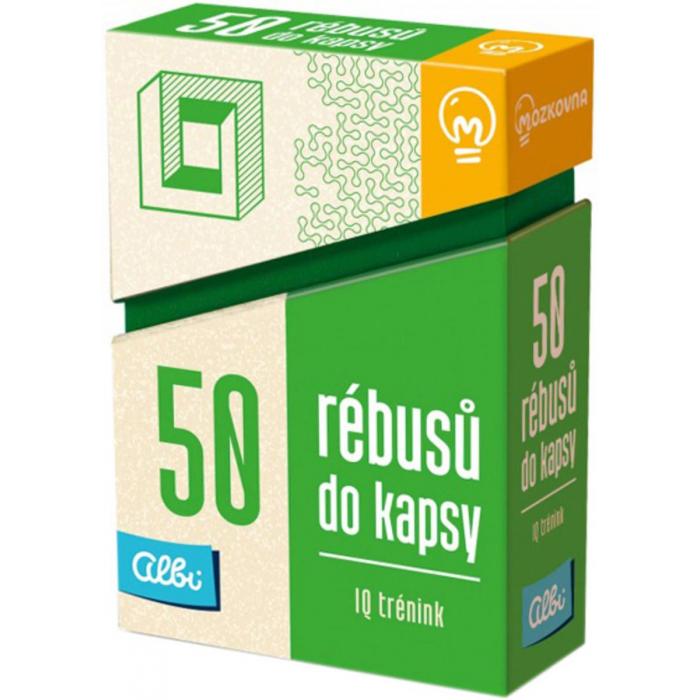 ALBI 50 Rébusů do kapsy - IQ trénink