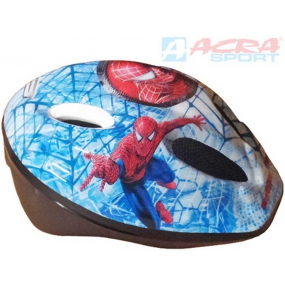 ACRA Dětská cyklistická helma Mondo vel. S (48-52cm) 2013 Spiderman CSH05