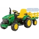 PEG PÉREGO Traktor JOHN DEERE GROUND FORCE 12 V ELEKTRICKÉ VOZÍTKO