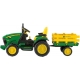 PEG PÉREGO Traktor JOHN DEERE GROUND FORCE 12 V ELEKTRICKÉ VOZÍTKO