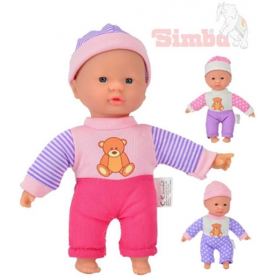 SIMBA Panenka miminko Tiny Laura 20cm 4 druhy měkké tělo