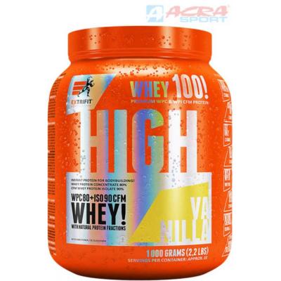 ACRA Gainer Extrifit High Whey 80 1000g vanilka doplněk stravy