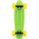 Skateboard dětský pennyboard zelený 43cm plastové osy žlutá kola